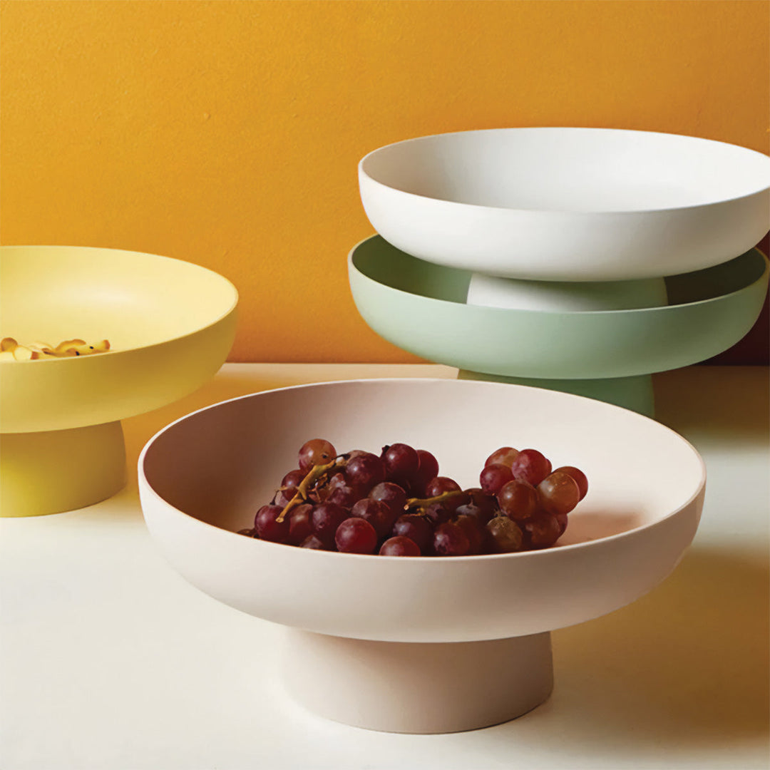 Stylish Round Container for Your Kitchen Fruits