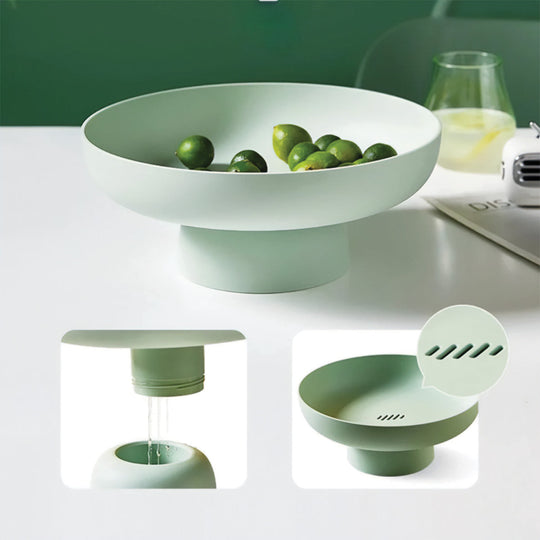 Stylish Round Container for Your Kitchen Fruits