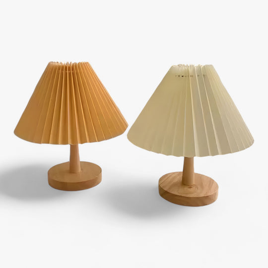 NordicFold | Pleated LED Lamp - Foldable with USB & 220V for Artistic Ambiance and Interior Decoration