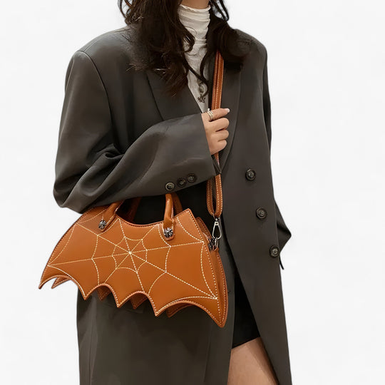 Sophie | Spider Web Shoulder Bag - Trendy and Bold for Halloween