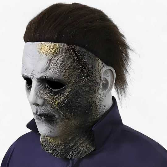 Michael | Halloween Killer Mask - Terrifying Effect with Scars and Burns in Latex