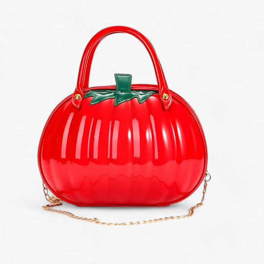 Khia | Creative Pumpkin Handbag - Trendy and Stylish Shoulder Bag for Women