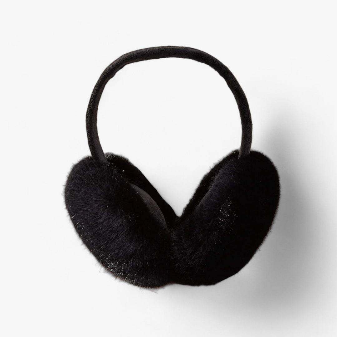 Aurora | Faux fur rabbit ear warmers - Cozy winter warmth