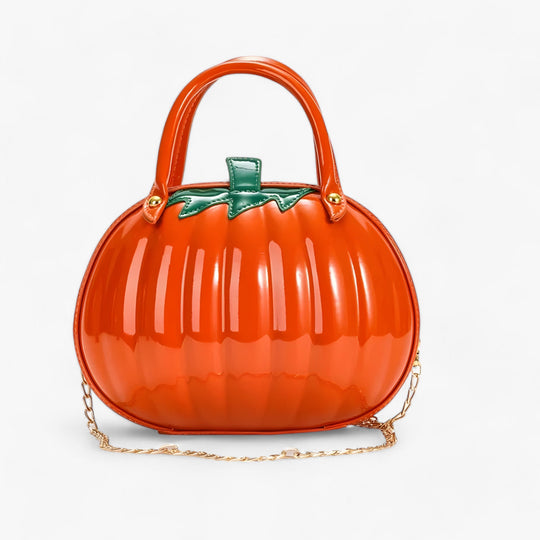 Khia | Creative Pumpkin Handbag - Trendy and Stylish Shoulder Bag for Women