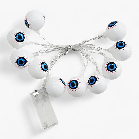 Jigs | LED Scary Eye Light Garland - Scary Halloween Home Decor