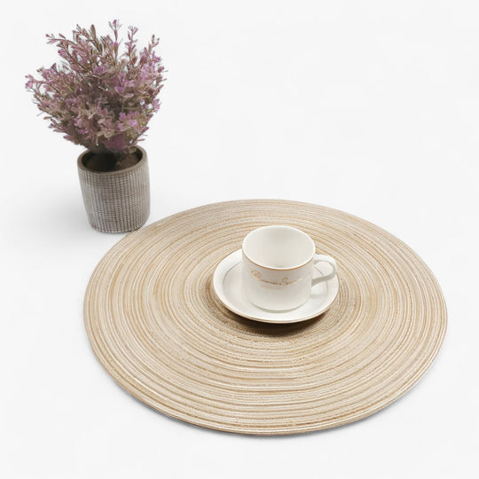 Braided placemats | Durable and elegant