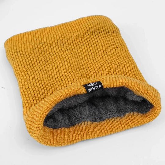 Addie | Solid Plush Warm Winter Scarf - Full Face Mask and Neck Gaiter