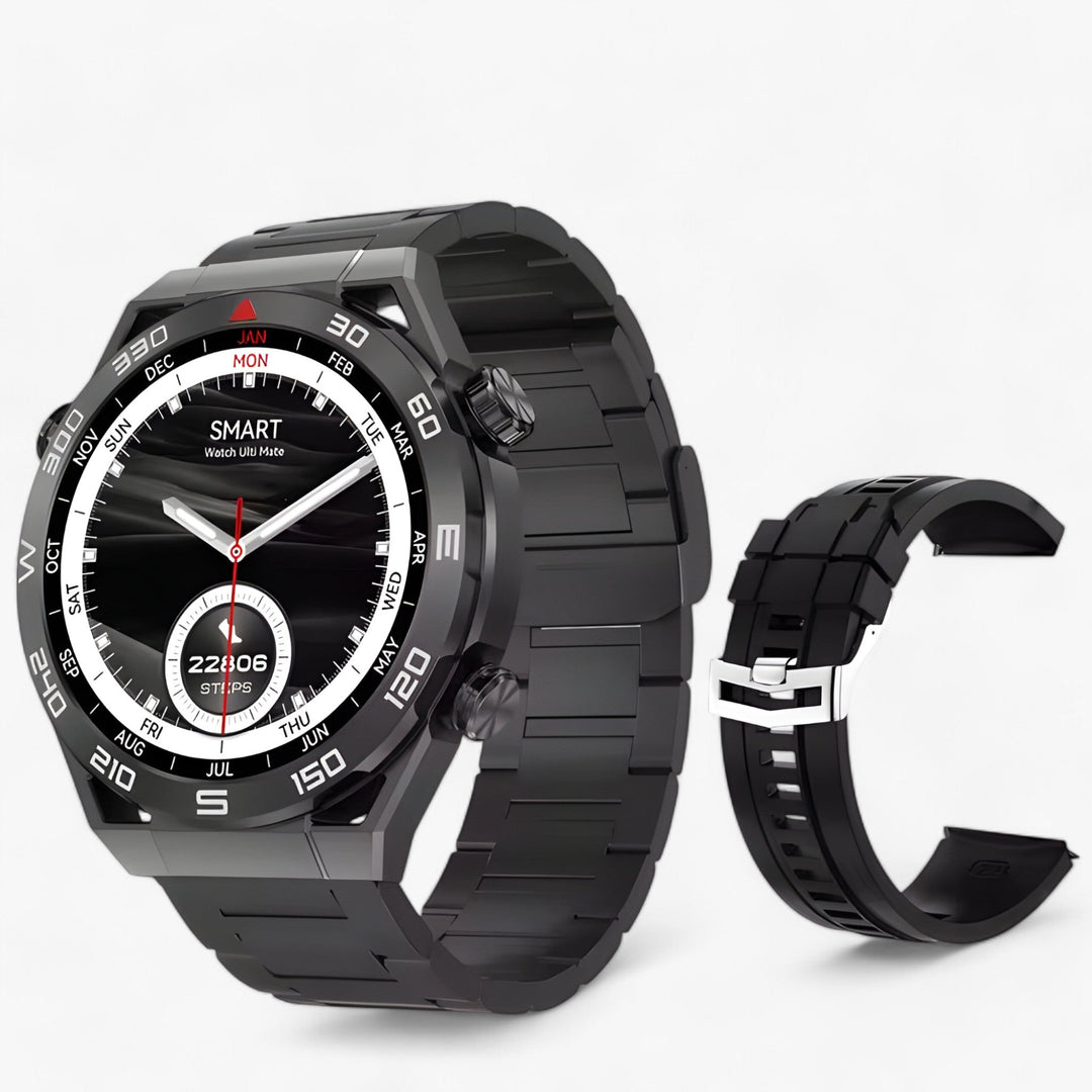 DT Ultra Mate | Smartwatch - GPS & NFC for Men with Bluetooth Calls & ECG