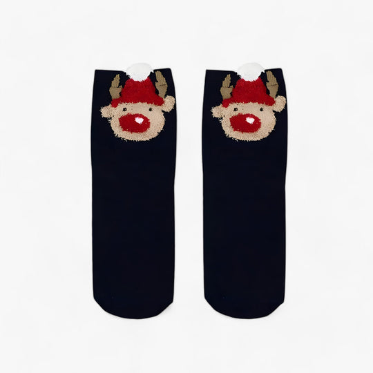 Holiday Fun | Cartoon Christmas Socks – Festive Ornaments and Gift Holders for Home Decoration