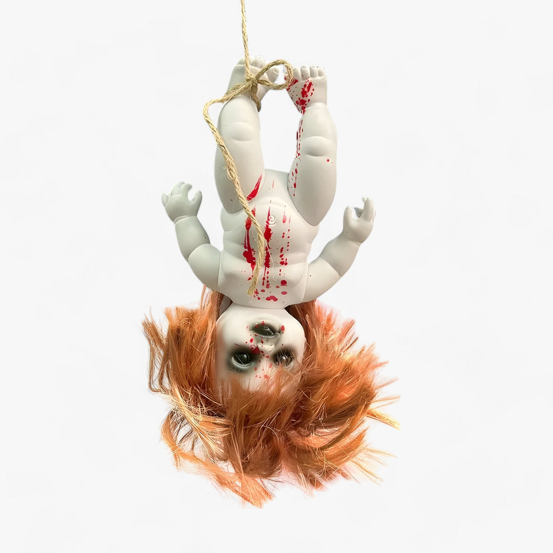 Jay | Hanging Ghost Baby Doll - Scary Decoration for Halloween Yard