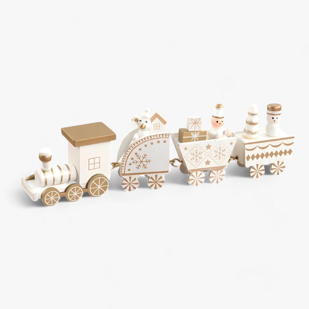 Ornamento del treno di Natale in legno Whimsy | - Decorazione festiva e regalo per bambini