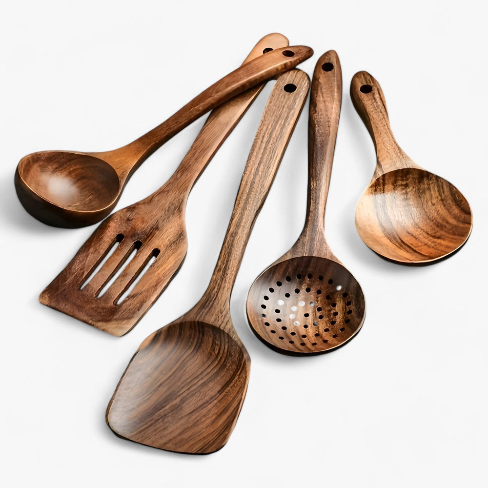 Wooden kitchen set | Safe and versatile