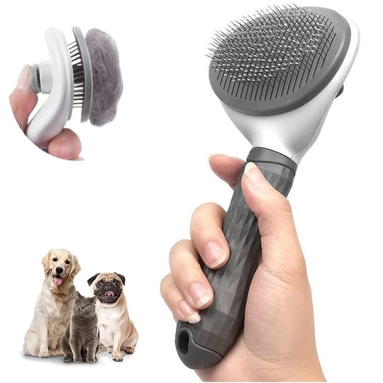 Easy to Clean Pet Brush | Grooming Tool - Simplifies Pet Care