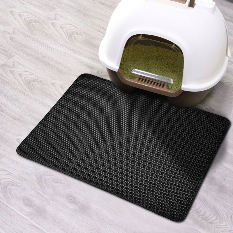 LitterBox™️ | Double Layer Litter Mat for Cats - Keep Your Floors Clean