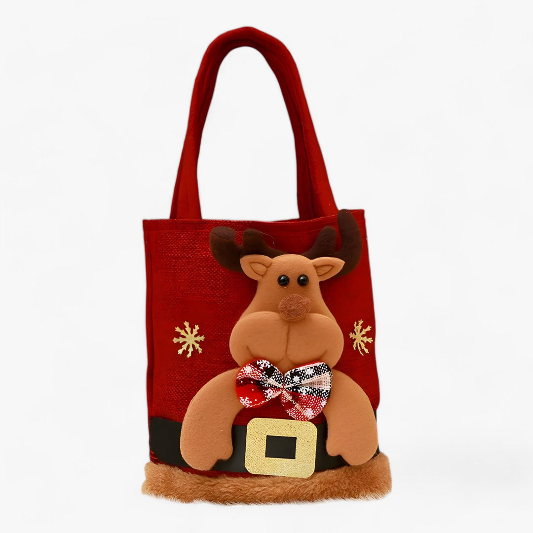 SantaBear | Christmas Gift Bags - Perfect for Storing Your Festive Gifts and Sweets