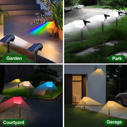 LED solar light for the garden