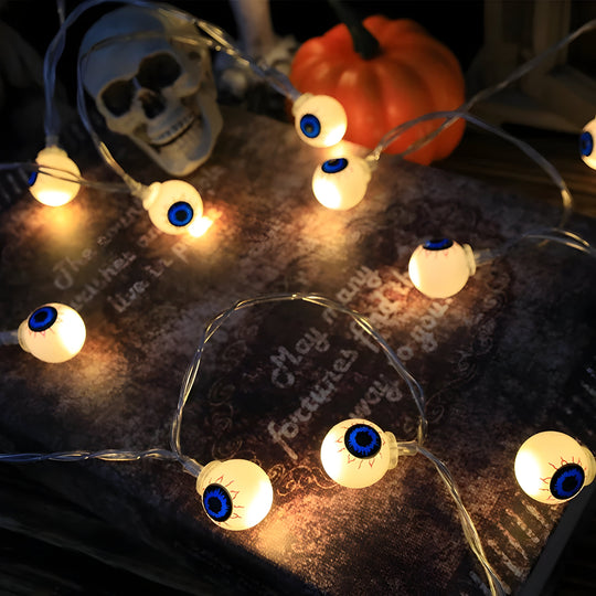 Jigs | LED Scary Eye Light Garland - Scary Halloween Home Decor