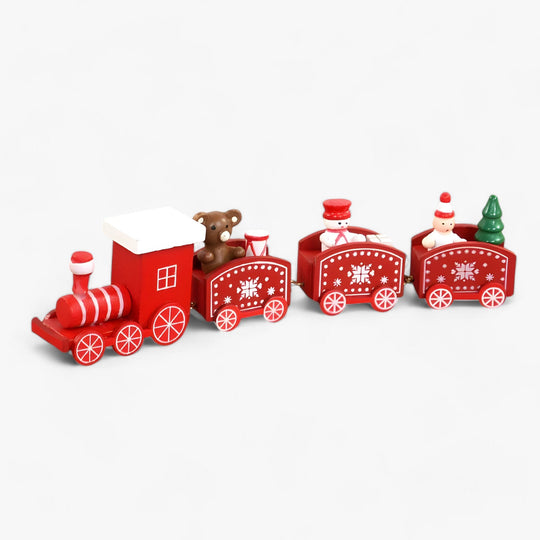 Ornamento del treno di Natale in legno Whimsy | - Decorazione festiva e regalo per bambini