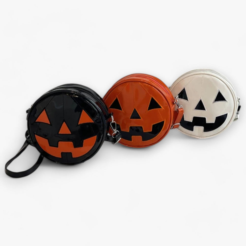 Patch | Halloween pumpkin bag - Trendy handbag