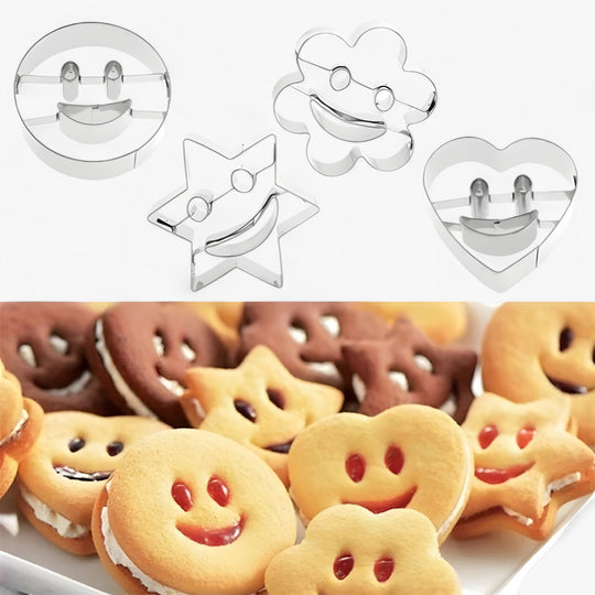 Crispy | Set of Mini Christmas Cookie Cutters - Perfect for Festive Baking and Cake Decorating