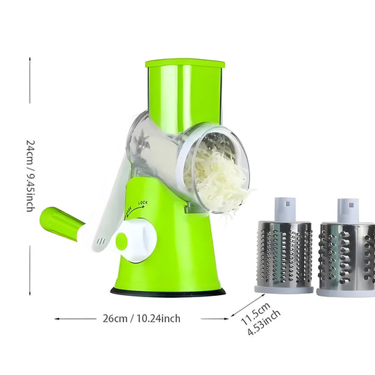 Rotating Grater | Convenient, time-saving food preparation