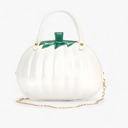 Khia | Creative Pumpkin Handbag - Trendy and Stylish Shoulder Bag for Women