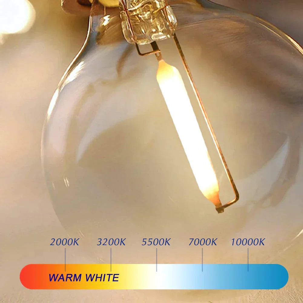 Set of 10 G40 LED Bulbs | Waterproof Bulbs - Perfect for Outdoor String Lights