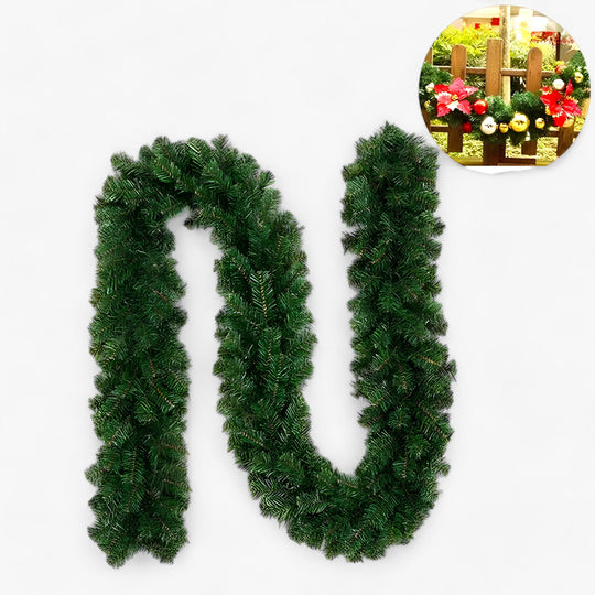 Holly | 2.7M Artificial Fir Christmas Wreath - Elegant Holiday Decoration