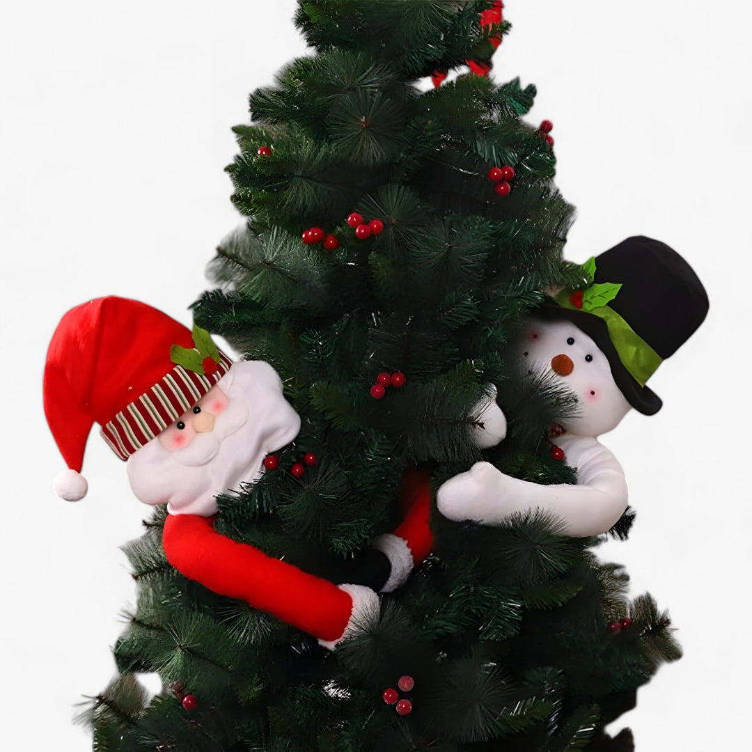 Ornamento natalizio SantaHug | 105 cm - Aggiungi un tocco divertente al tuo albero