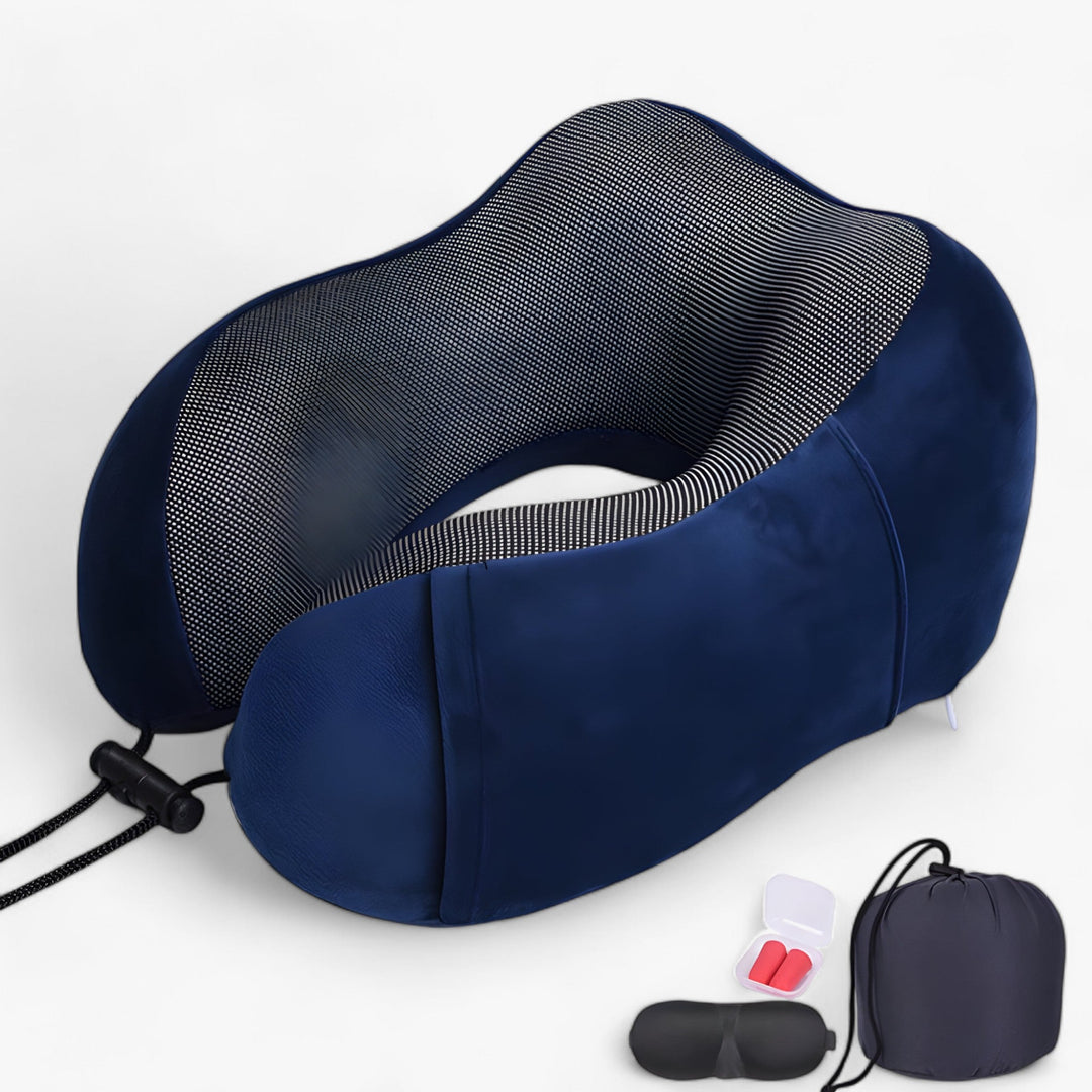 CloudRest | U-Shaped Travel Pillow - Memory Foam for Neck Support