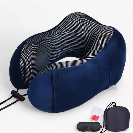 CloudRest | U-Shaped Travel Pillow - Memory Foam for Neck Support