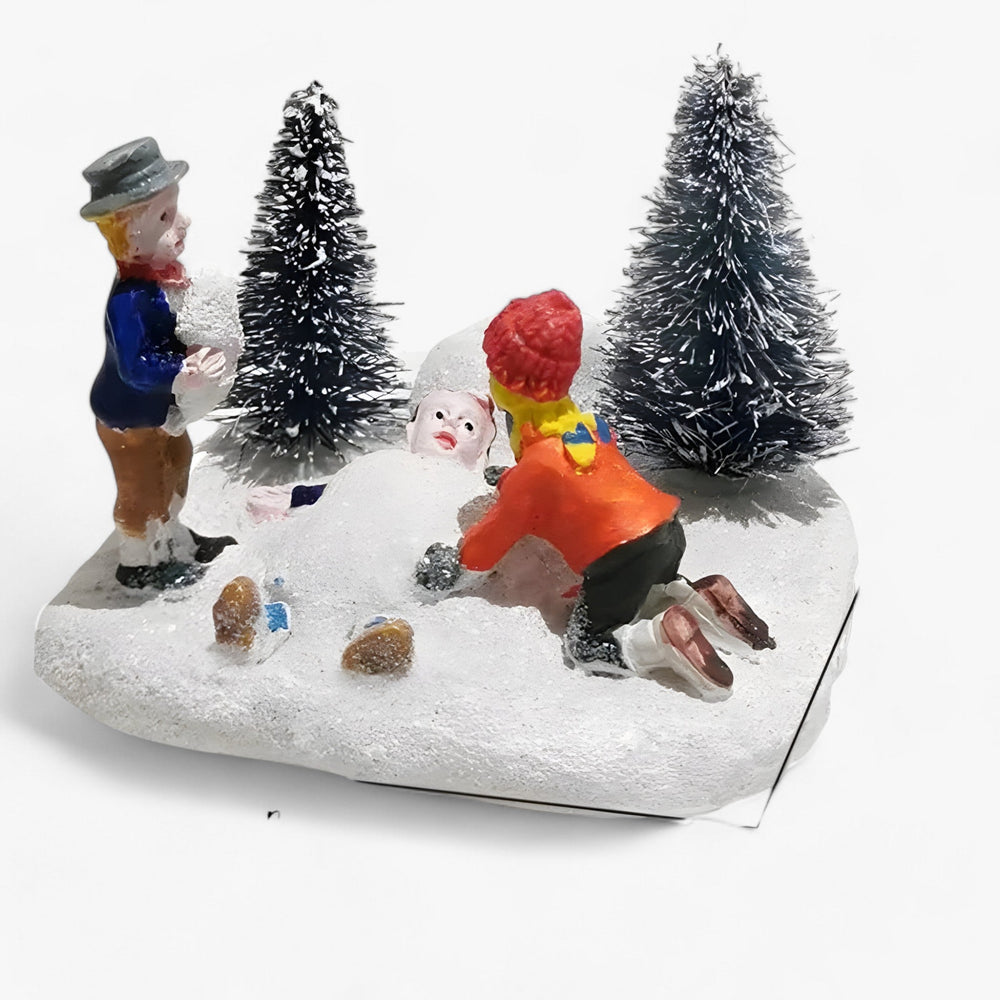 Oscar | Village Christmas Figurines - Add Festive Charm to Your Holiday Displays