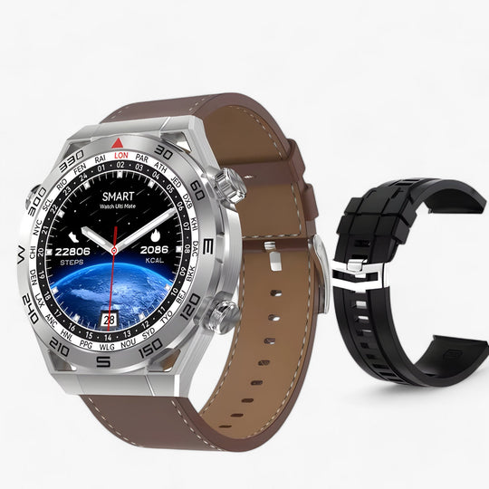 DT Ultra Mate | Smartwatch - GPS & NFC for Men with Bluetooth Calls & ECG