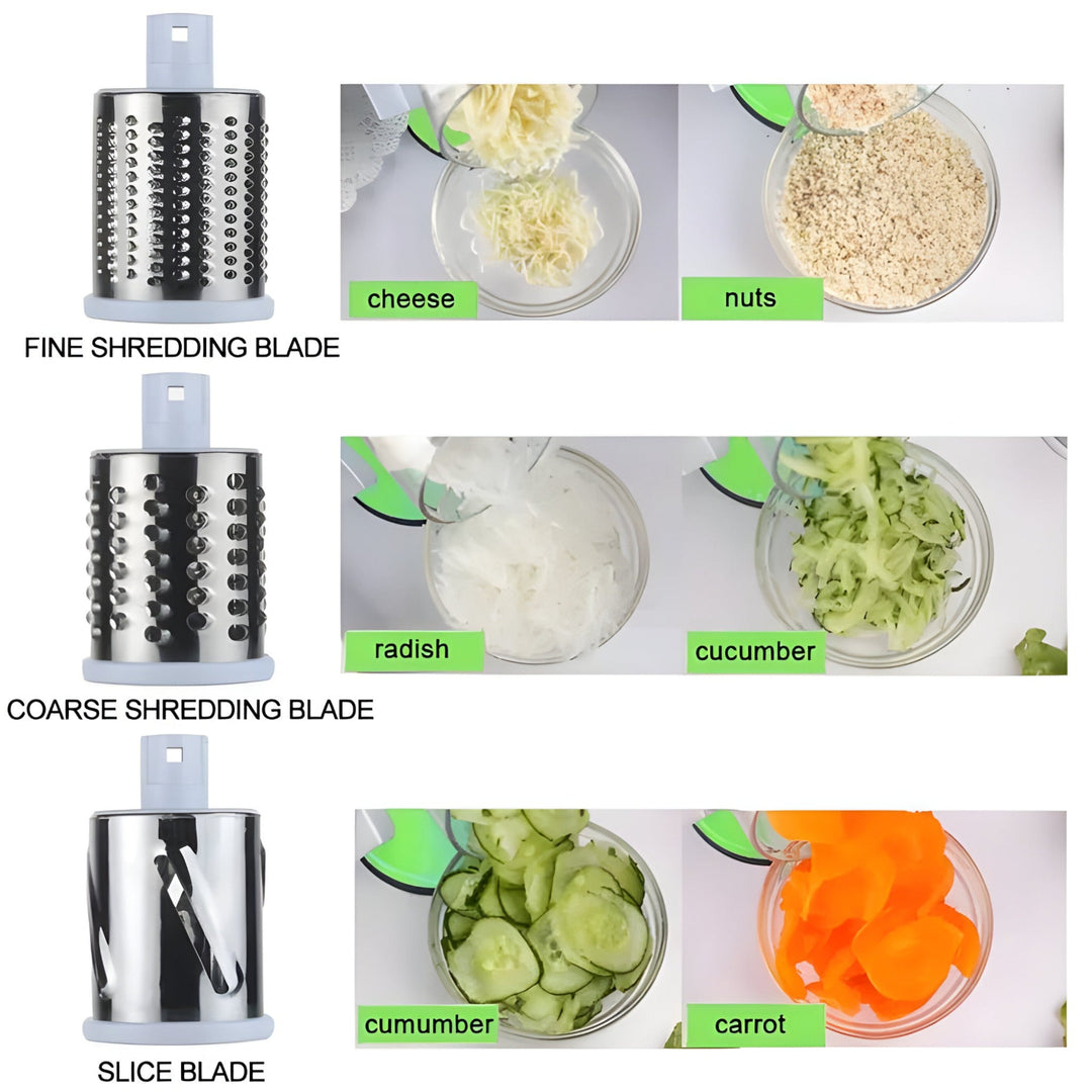 Rotating Grater | Convenient, time-saving food preparation