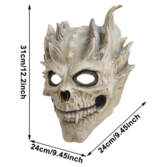 Dread | Scary Skull Mask - Realistic Head Mask for Halloween