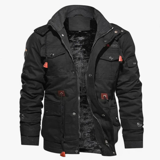 Cillian | Tactical Bomber Jacket for Men - Warmth and Versatility for Winter