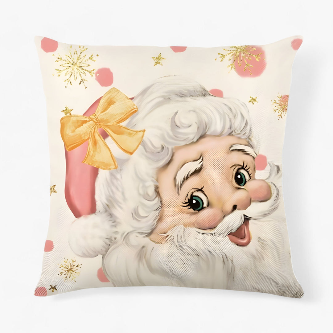 Frosty | Christmas Linen Cushion Cover - Festive and Comfortable Home Decor