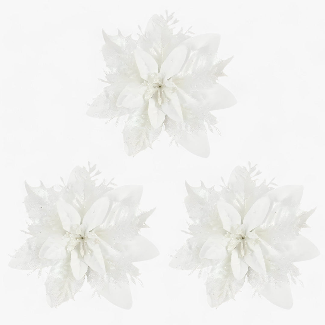 Émilie | Sparkling Christmas Flowers - Add a Dazzling Touch to Your Decoration