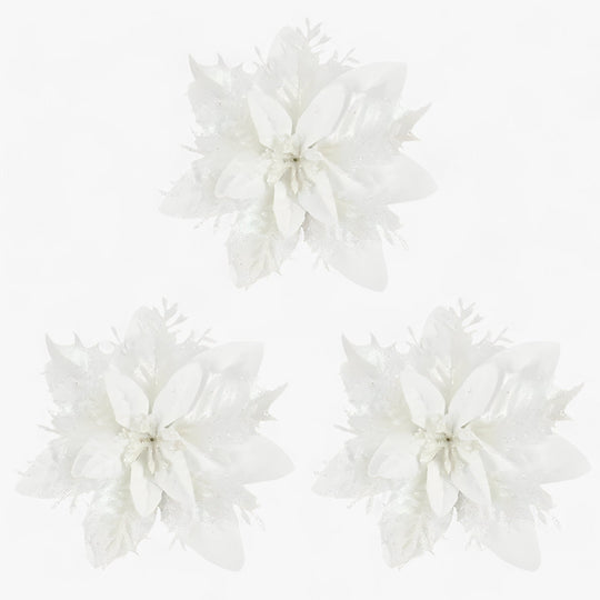 Émilie | Sparkling Christmas Flowers - Add a Dazzling Touch to Your Decoration