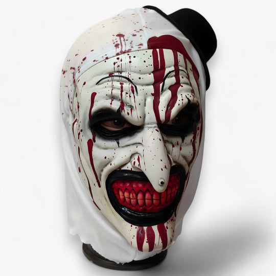 Mania | Scary Clown Mask - Bloodied Halloween Accessory