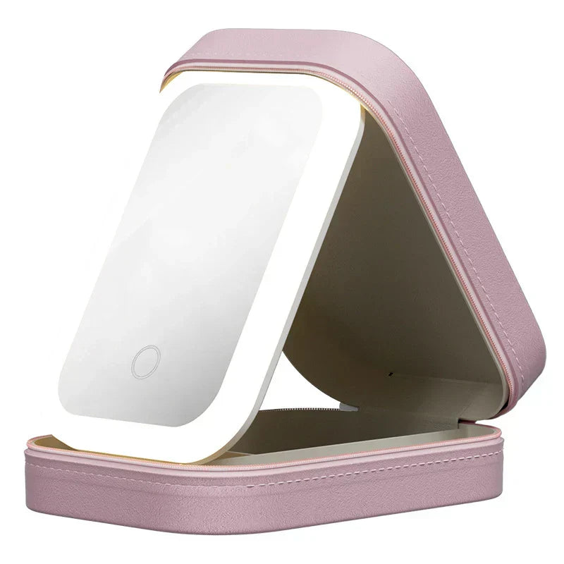 Myso™ | Makeup Organizer - With LED Mirror