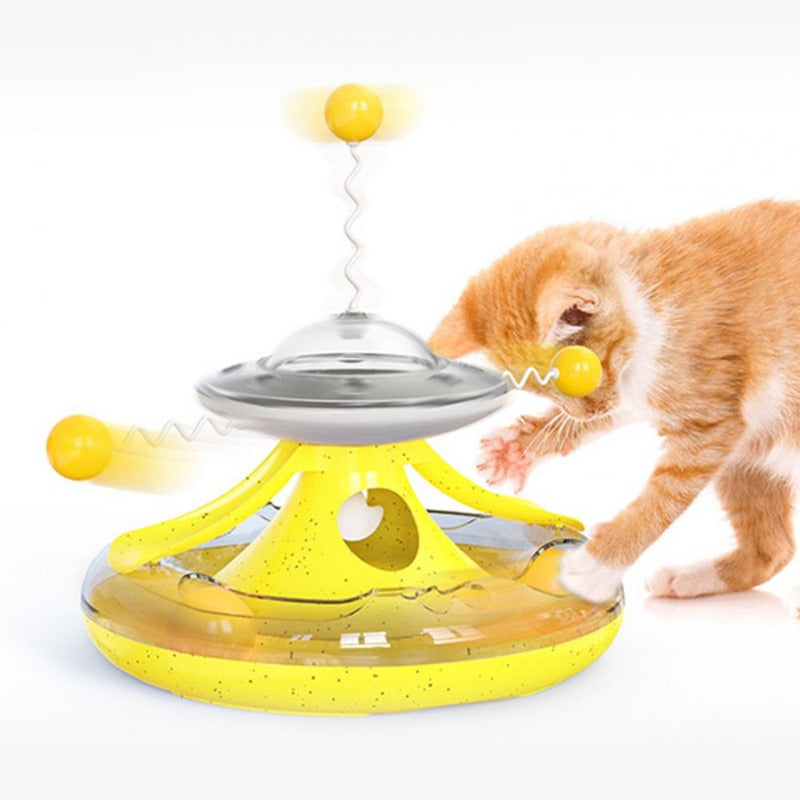 HappyKitten™ | Treat Dispenser Toy - Fun and Rewarding for Cats