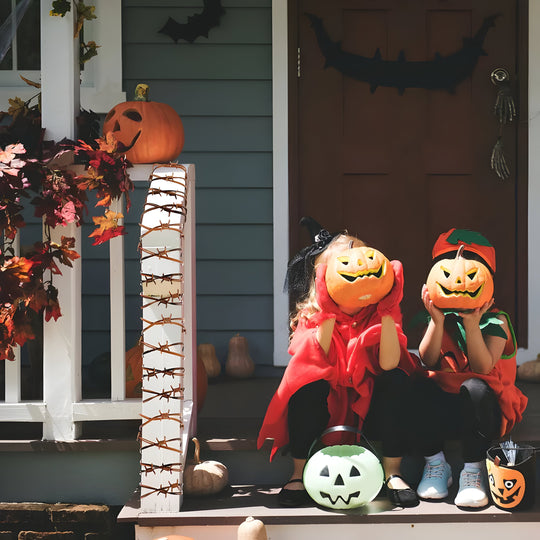 Dane | Rusty Barbed Wire Decoration - Western Atmosphere for Halloween