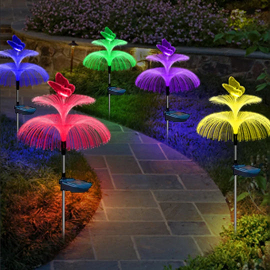 Jellyfish solar lamps - Illuminate your garden uniquely