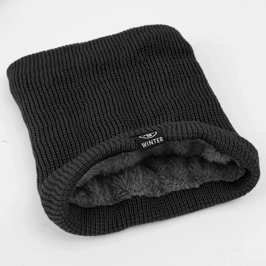 Addie | Solid Plush Warm Winter Scarf - Full Face Mask and Neck Gaiter