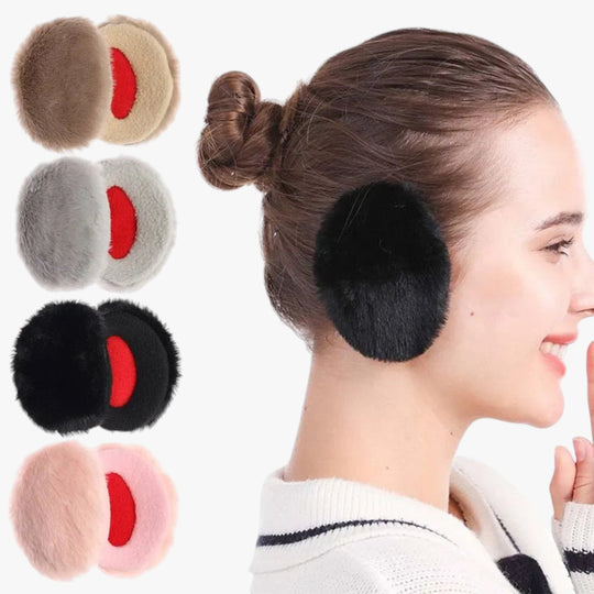 Millie | Fleece Ear Protectors Without Band - Ultimate Winter Warmth