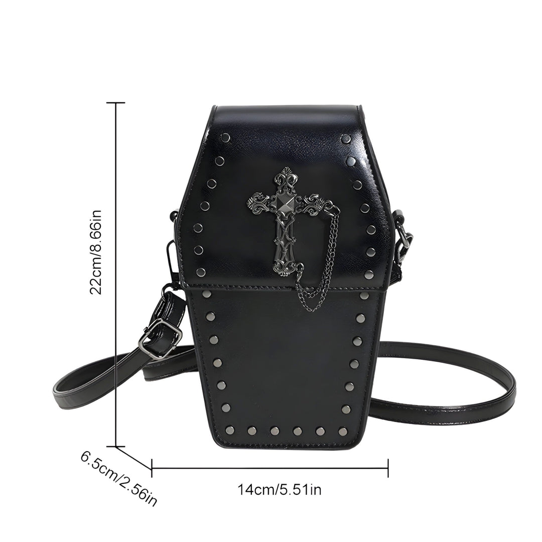 Eerie | Gothic Shoulder Bag - Trendy and Scary Accessory