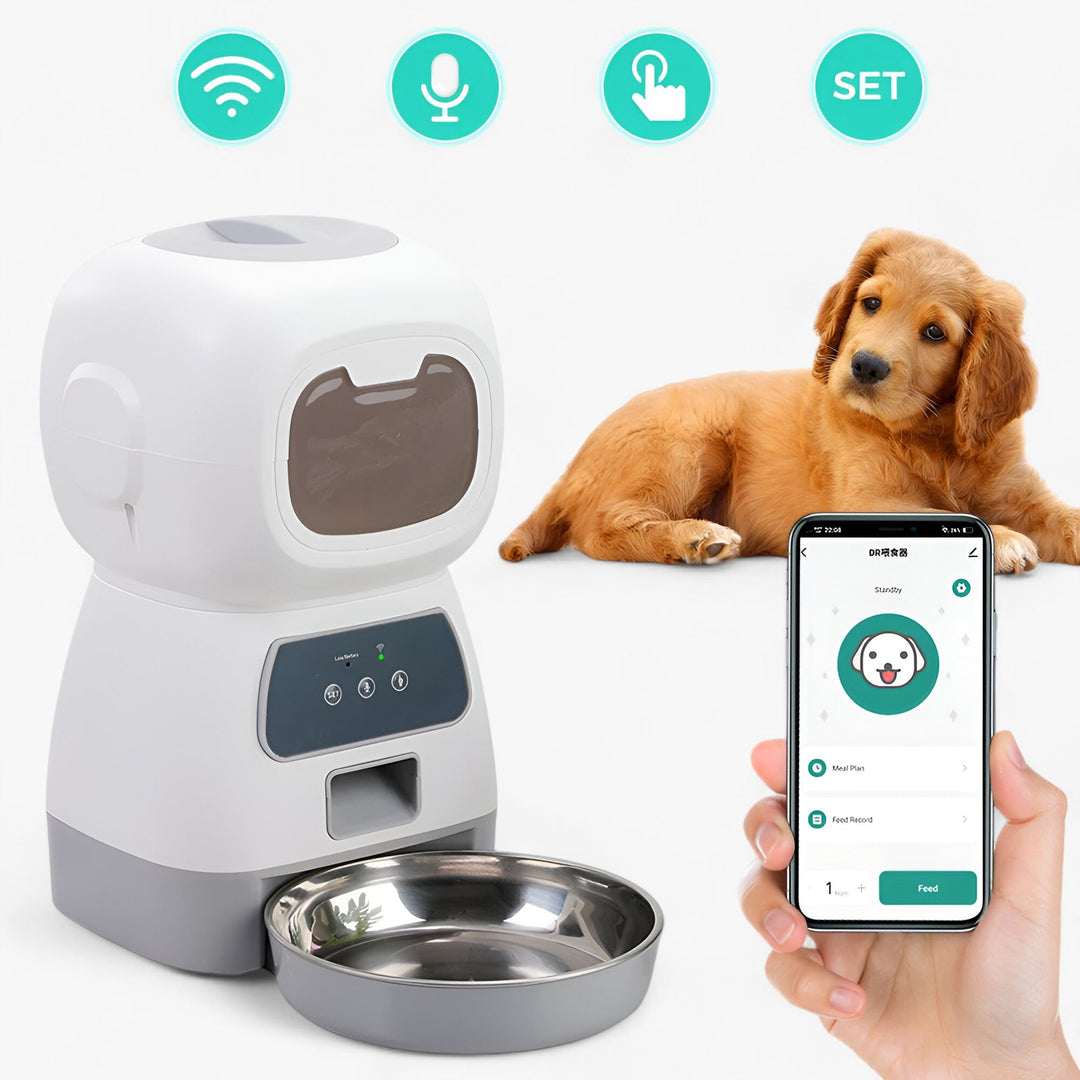 Animal Feeder | Intelligent Automatic Dispenser - Convenient Feeding