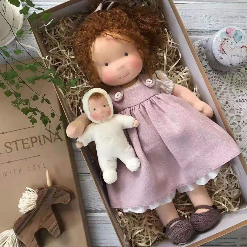 Dolly™ | Handcrafted Waldorf Doll - Soft and Lovable for Imaginative Play