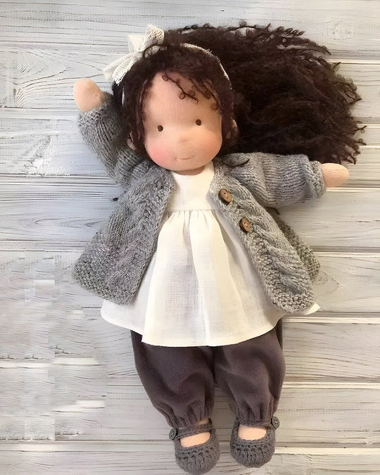 Dolly™ | Handcrafted Waldorf Doll - Soft and Lovable for Imaginative Play